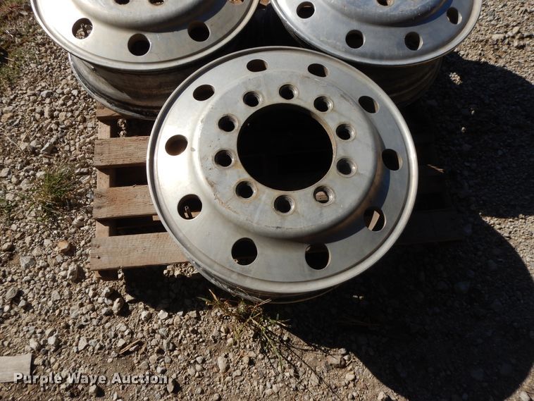image for item DH0199 (3) 8.5x24.5 aluminum pilot wheels