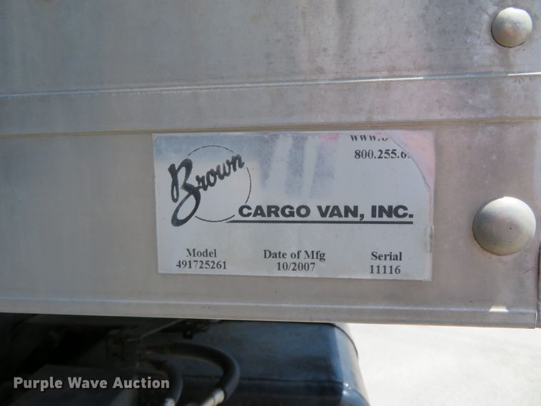 image for item DH1139 2007 Chevrolet T7500  box truck