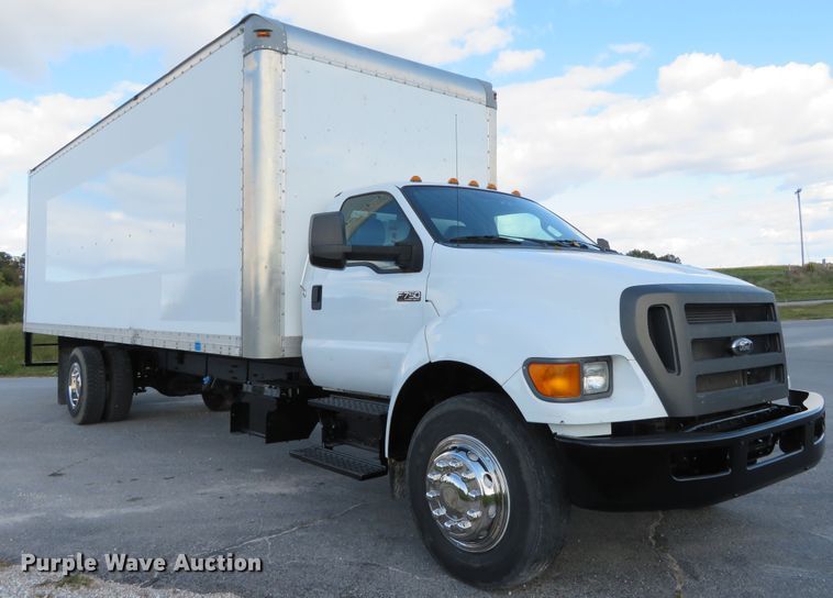 image for item DH1244 2013 Ford F750 Super Duty XL  box truck