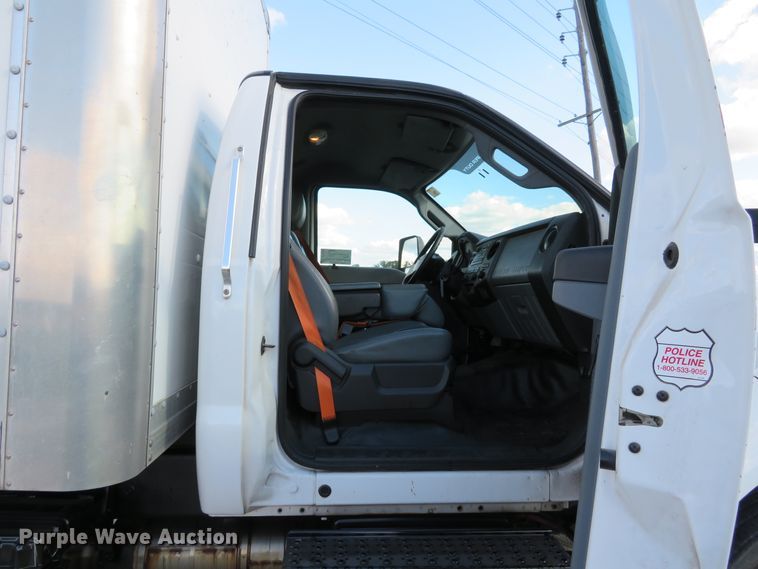 image for item DH1244 2013 Ford F750 Super Duty XL  box truck