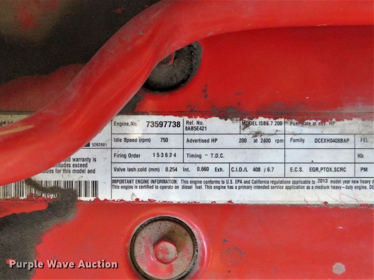 image for item DH1244 2013 Ford F750 Super Duty XL  box truck