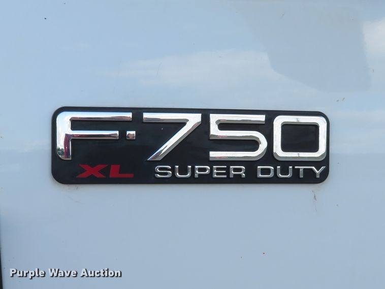 image for item DH1244 2013 Ford F750 Super Duty XL  box truck