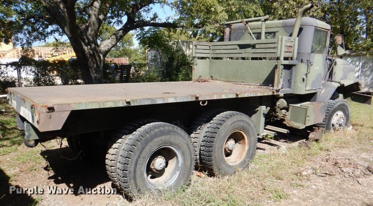 image for item DH5353 1985 Am General M925  flatbed truck