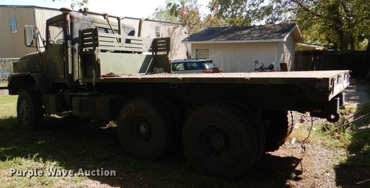 image for item DH5353 1985 Am General M925  flatbed truck