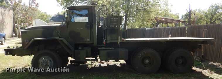 image for item DH5353 1985 Am General M925  flatbed truck