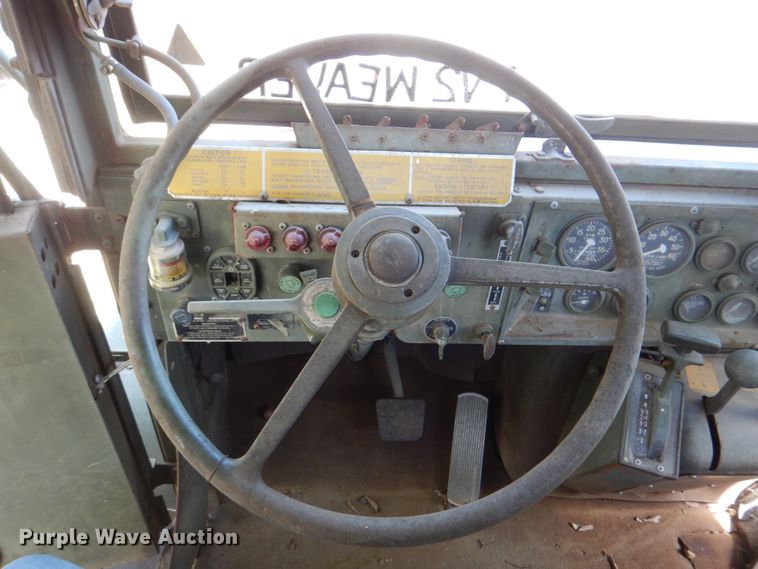 image for item DH5353 1985 Am General M925  flatbed truck