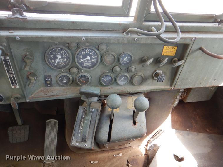 image for item DH5353 1985 Am General M925  flatbed truck