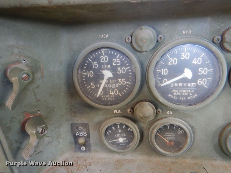 image for item DH5353 1985 Am General M925  flatbed truck