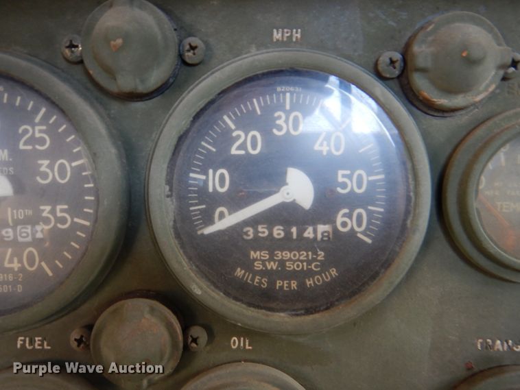 image for item DH5353 1985 Am General M925  flatbed truck