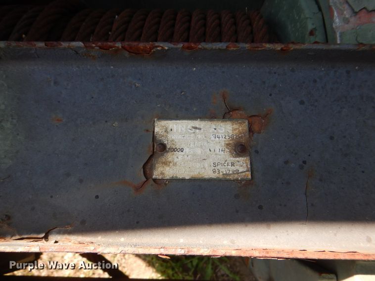 image for item DH5353 1985 Am General M925  flatbed truck