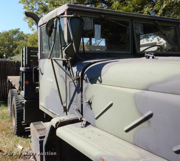 image for item DH5353 1985 Am General M925  flatbed truck