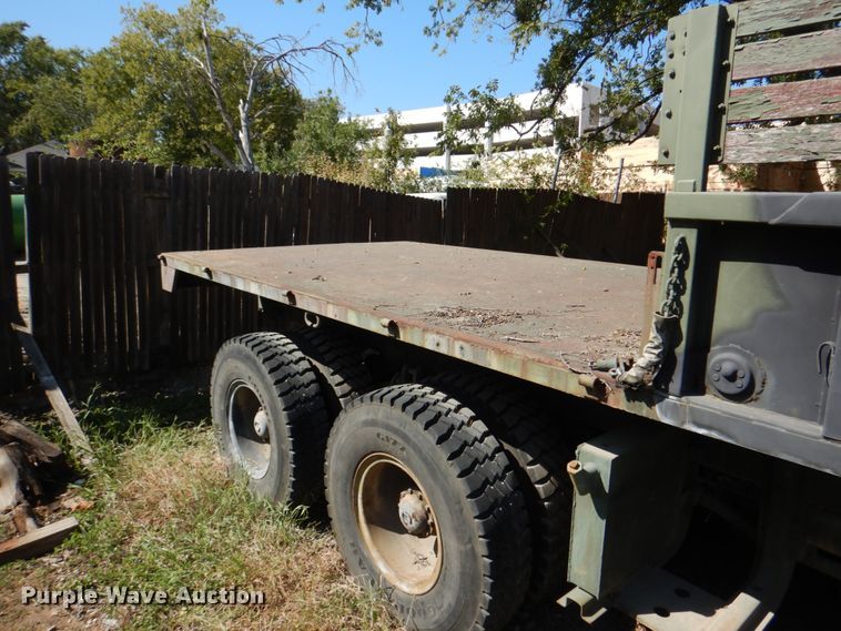 image for item DH5353 1985 Am General M925  flatbed truck