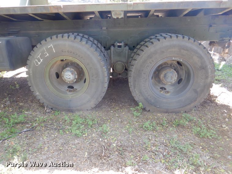 image for item DH5353 1985 Am General M925  flatbed truck