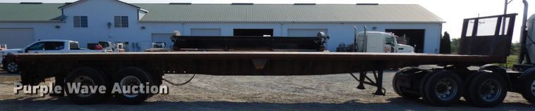image for item DH6649 2001 Great Dane flatbed trailer