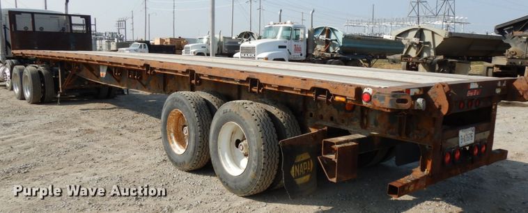 image for item DH6649 2001 Great Dane flatbed trailer