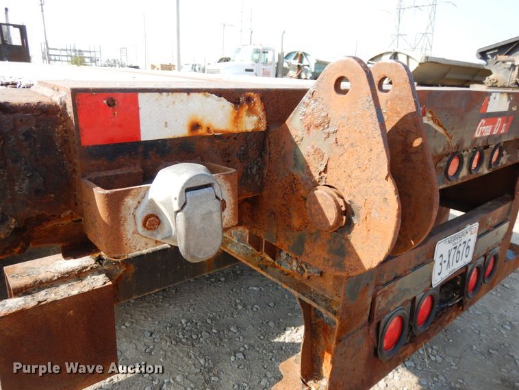 image for item DH6649 2001 Great Dane flatbed trailer