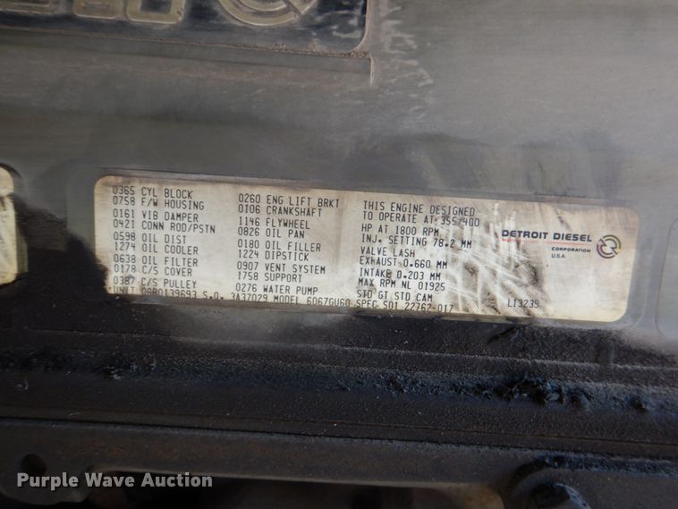 image for item DJ0751 1994 Freightliner FLB High  semi truck