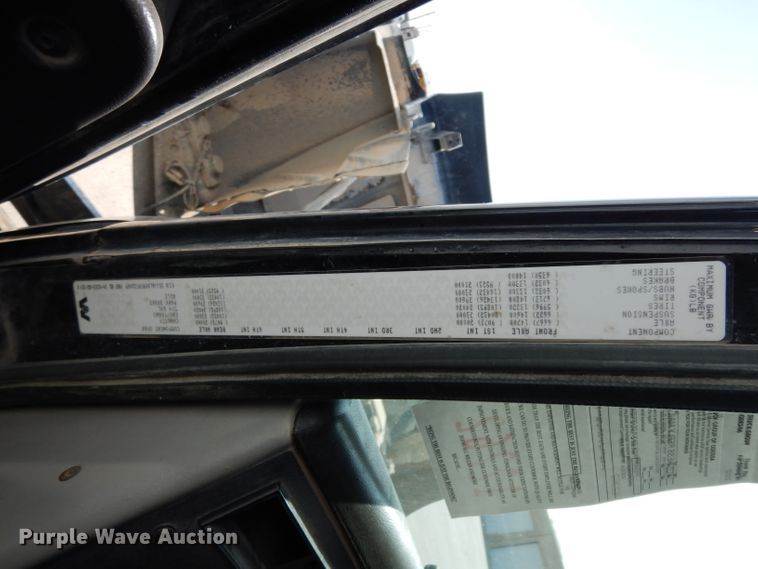 image for item DJ6534 2015 Western Star 4900A  semi truck