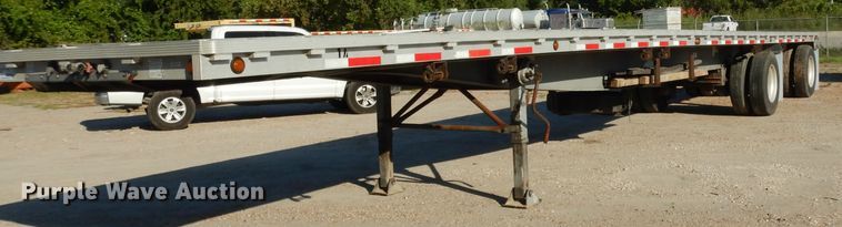 image for item DJ6599 2006 Reinke flatbed trailer