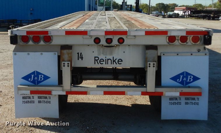 image for item DJ6599 2006 Reinke flatbed trailer