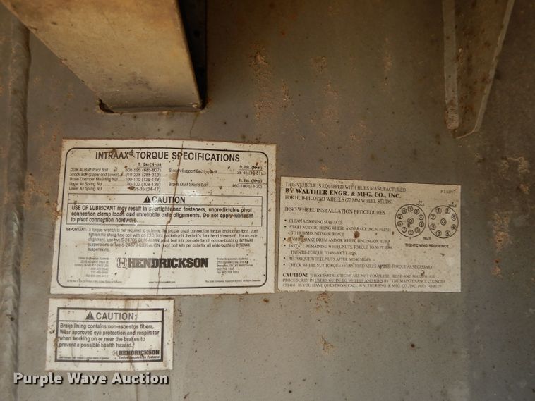 image for item DJ6599 2006 Reinke flatbed trailer