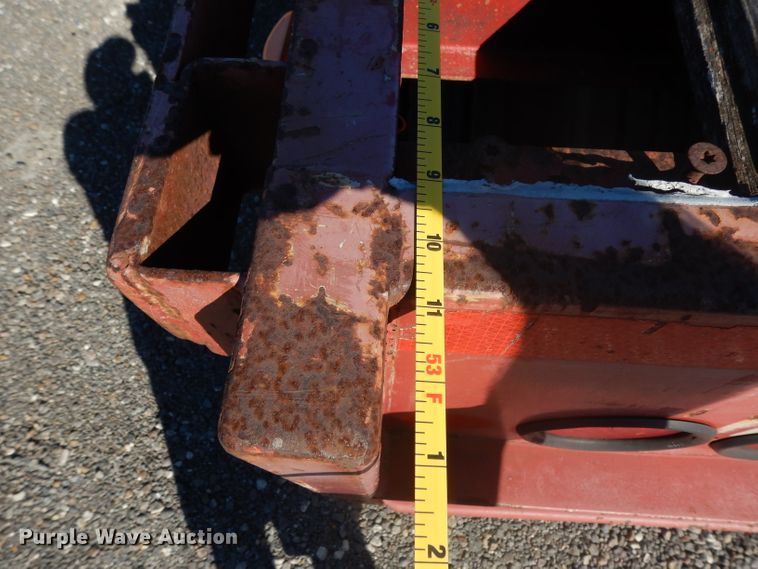 image for item DJ6602 2007 Lufkin flatbed trailer