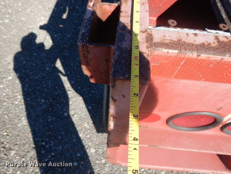 image for item DJ6602 2007 Lufkin flatbed trailer