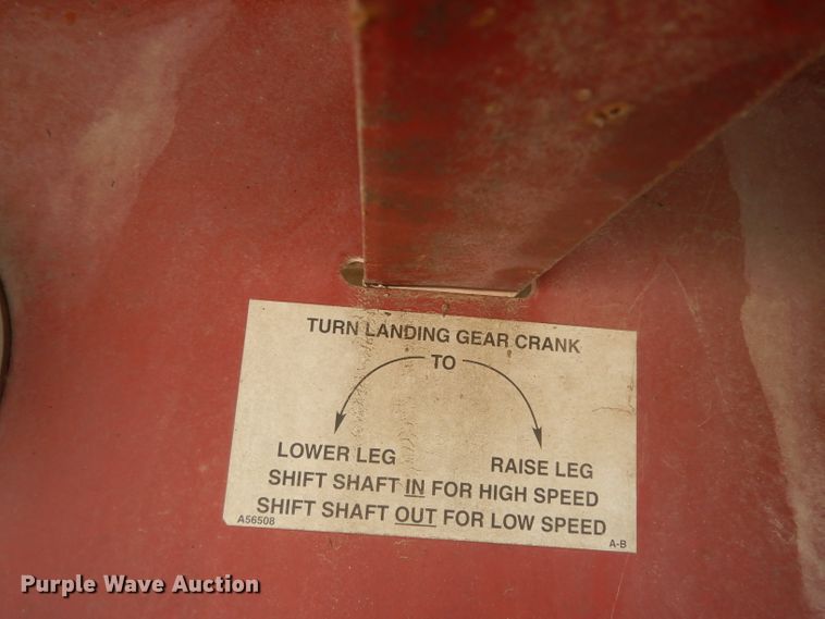 image for item DJ6602 2007 Lufkin flatbed trailer