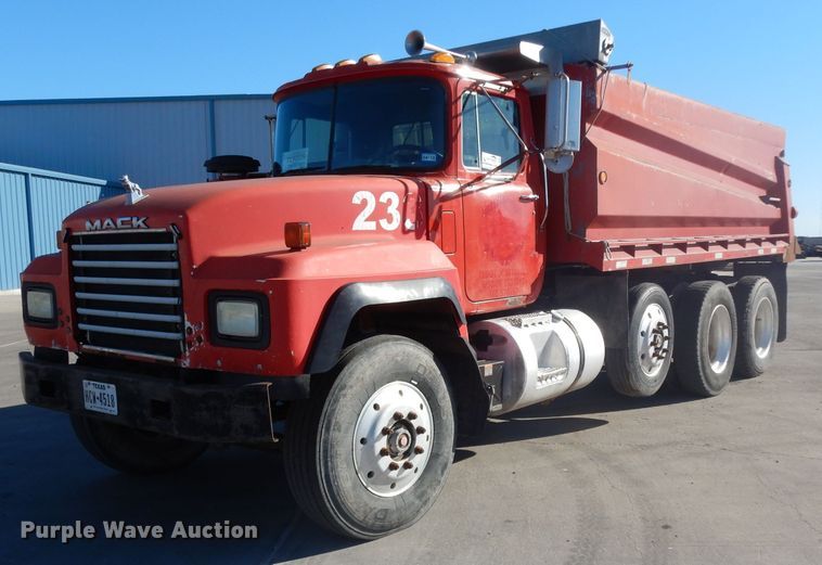 image for item DJ6605 1998 Mack RD688S  dump truck