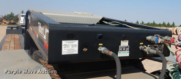 image for item DJ8778 2009 Talbert 55CC lowboy equipment trailer