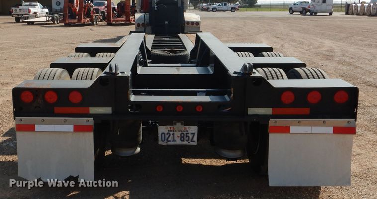 image for item DJ8778 2009 Talbert 55CC lowboy equipment trailer