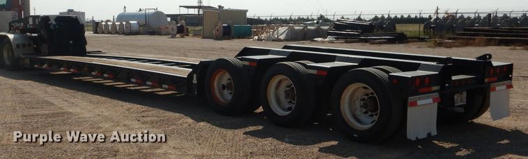 image for item DJ8778 2009 Talbert 55CC lowboy equipment trailer