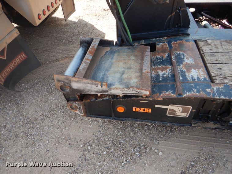 image for item DJ8778 2009 Talbert 55CC lowboy equipment trailer