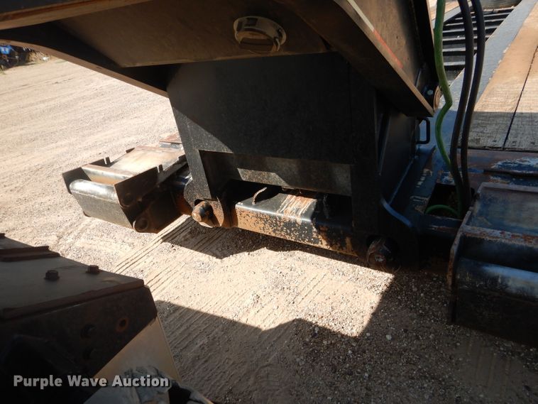 image for item DJ8778 2009 Talbert 55CC lowboy equipment trailer