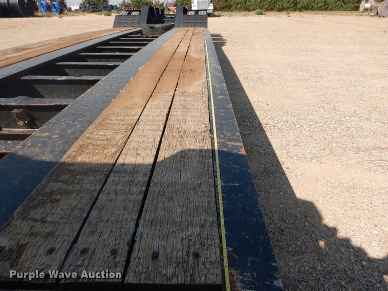 image for item DJ8778 2009 Talbert 55CC lowboy equipment trailer