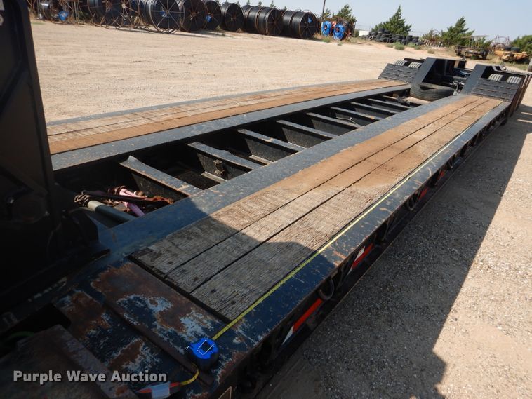 image for item DJ8778 2009 Talbert 55CC lowboy equipment trailer