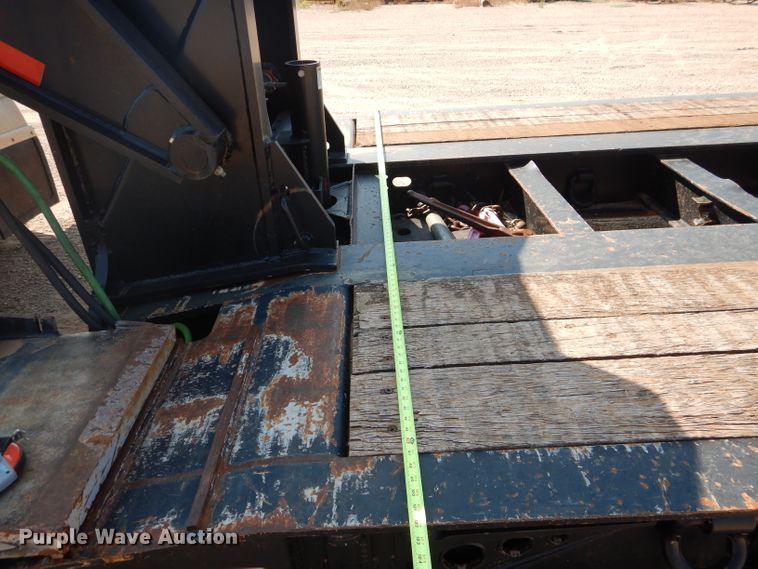 image for item DJ8778 2009 Talbert 55CC lowboy equipment trailer