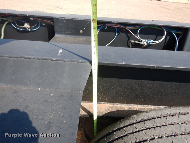 image for item DJ8778 2009 Talbert 55CC lowboy equipment trailer