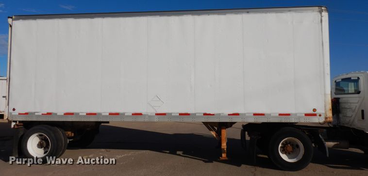 image for item HN9318 1986 Fruehauf dry van trailer