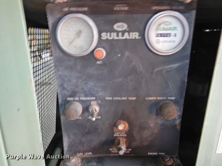 image for item HO9922 1997 Sullair 185DPQJD  air compressor
