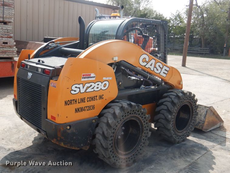 image for item HO9923 Case SV280  skid steer loader