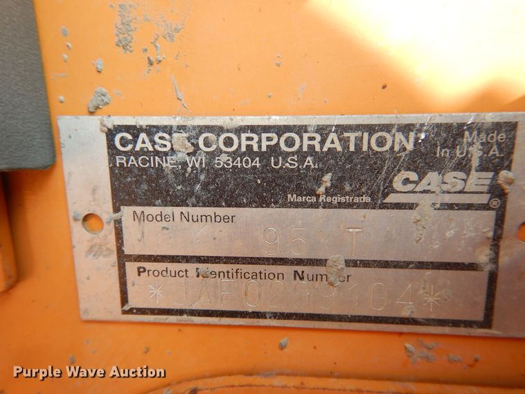 image for item HO9925 2000 Case 95XT  skid steer loader