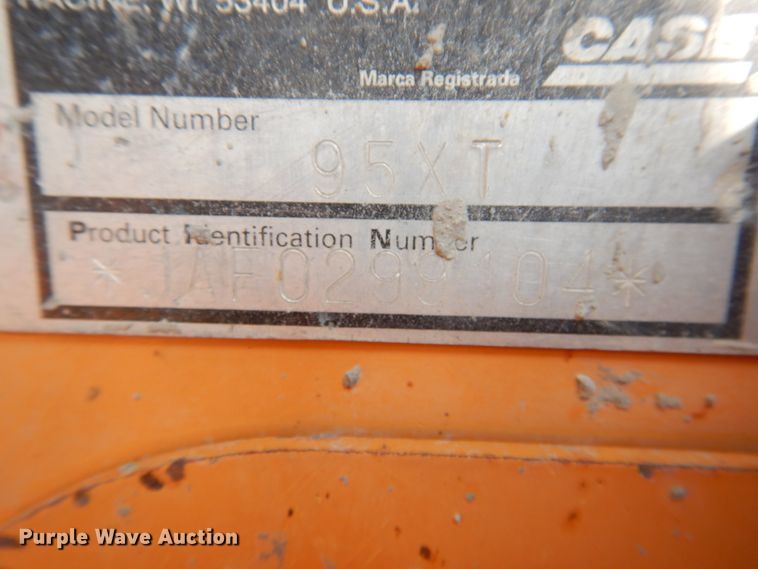 image for item HO9925 2000 Case 95XT  skid steer loader