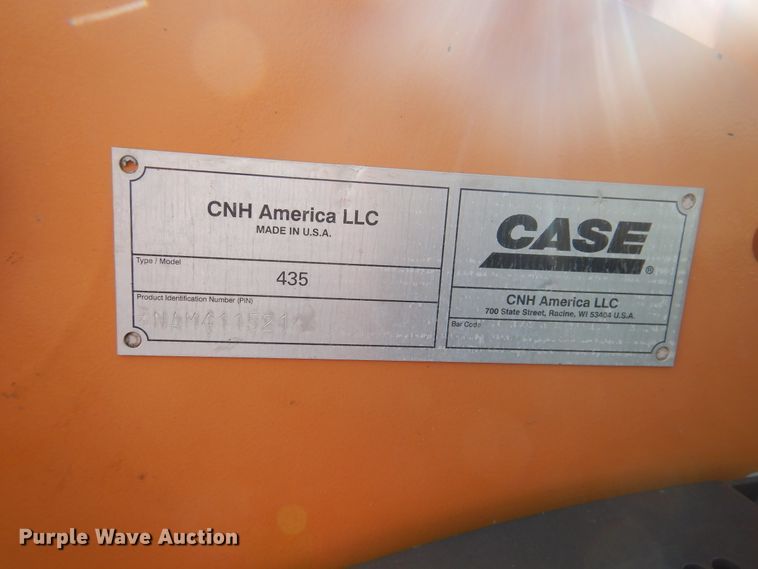 image for item HO9926 2010 Case 435 Series 3  skid steer loader