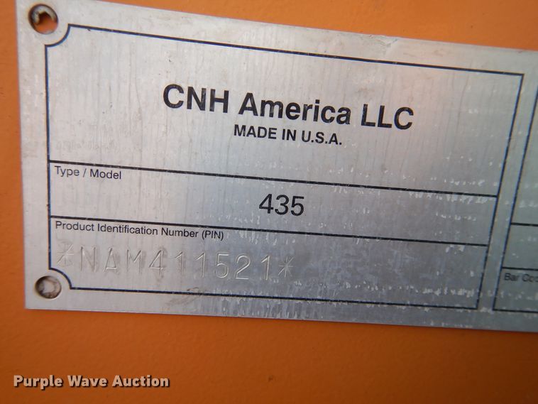 image for item HO9926 2010 Case 435 Series 3  skid steer loader