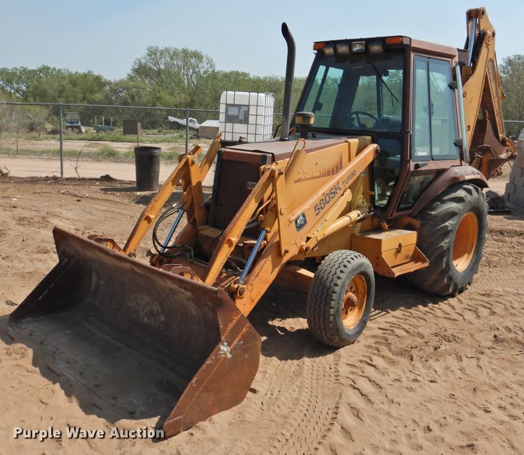 image for item HO9930 1993 Case 580 Super K  backhoe