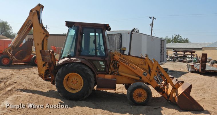 image for item HO9930 1993 Case 580 Super K  backhoe