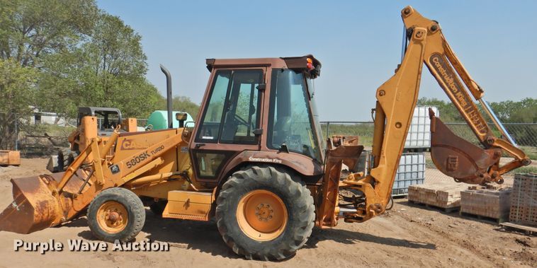image for item HO9930 1993 Case 580 Super K  backhoe