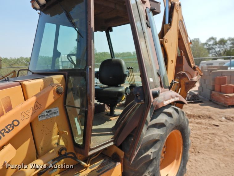 image for item HO9930 1993 Case 580 Super K  backhoe