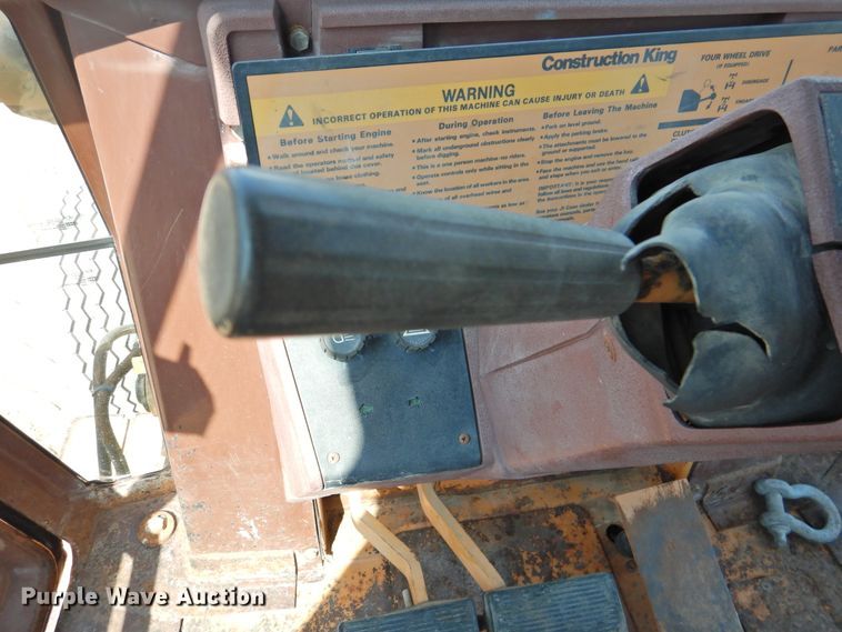 image for item HO9930 1993 Case 580 Super K  backhoe